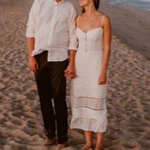 Reformation White Dress